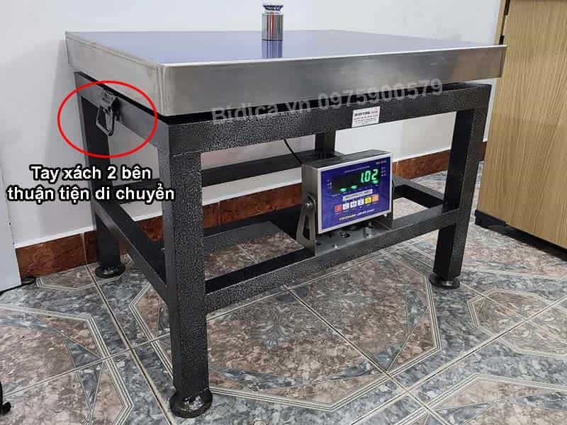Khung sườn cân ghế điện tử 500kg cân hàng cồng kềnh BDC-8280E