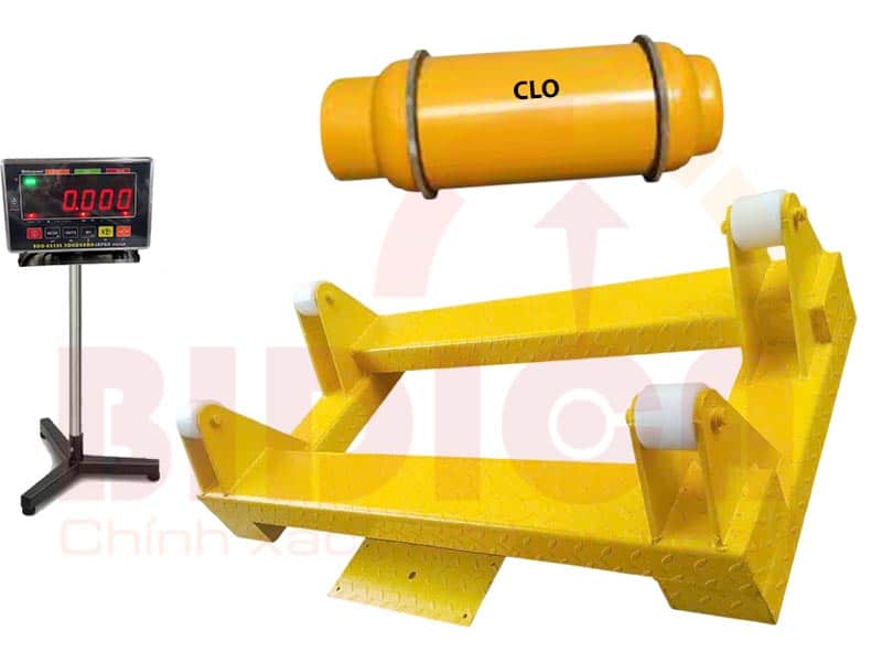 Cân Sàn Điện Tử BDC-8250E Cân Bình Clo, Gas 2 Tấn 0.6x1.2m