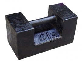 Quả Cân Gang Chuẩn M1 5kg